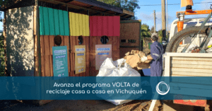 Piloto VOLTA de Reciclaje casa a casa en Vichuquén avanza con talleres comunitarios