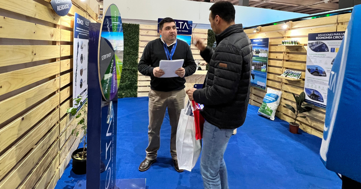 Stand interactivo de VOLTA para acercar la circularidad a las personas en el retail