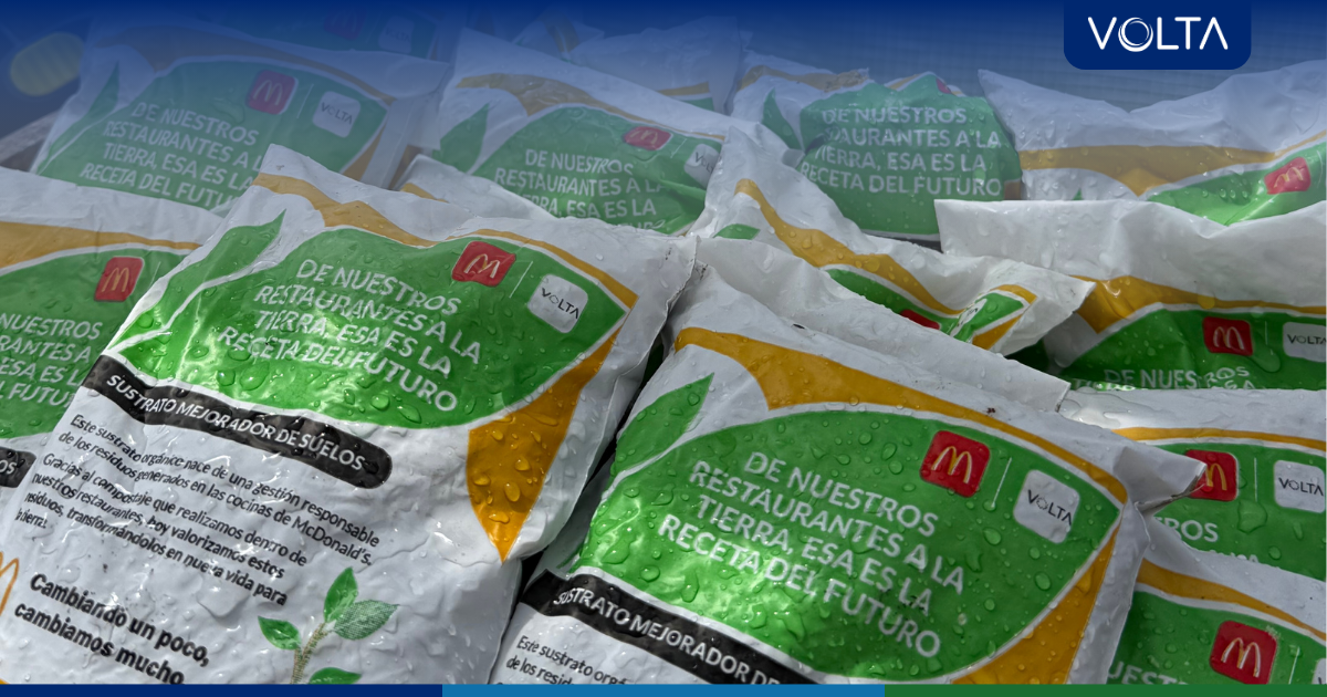 Residuos orgánicos transformados en sustrato para huerto urbano mediante compostaje en McDonald’s