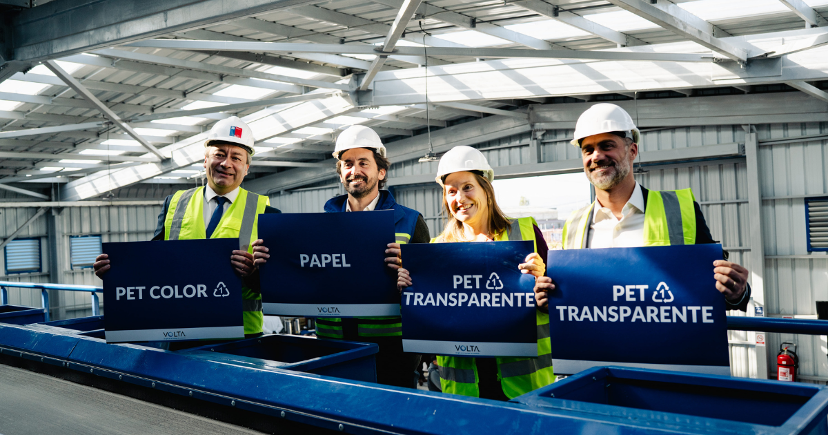 VOLTA inaugura planta de reciclaje y valorización de residuos en Talcahuano