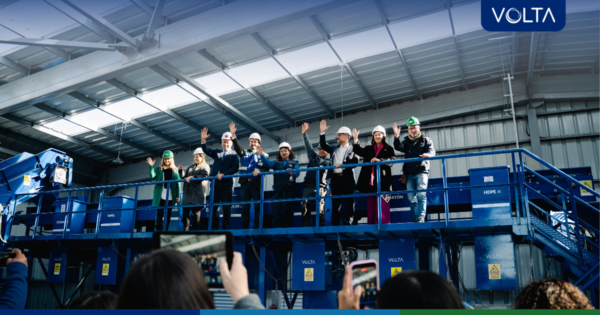 Inauguración de la Plataforma de Economía Circular de VOLTA en Talcahuano