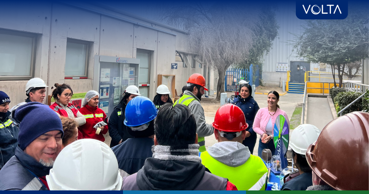Actividad de sostenibilidad y gestión responsable de residuos junto a ID Logistics Chile